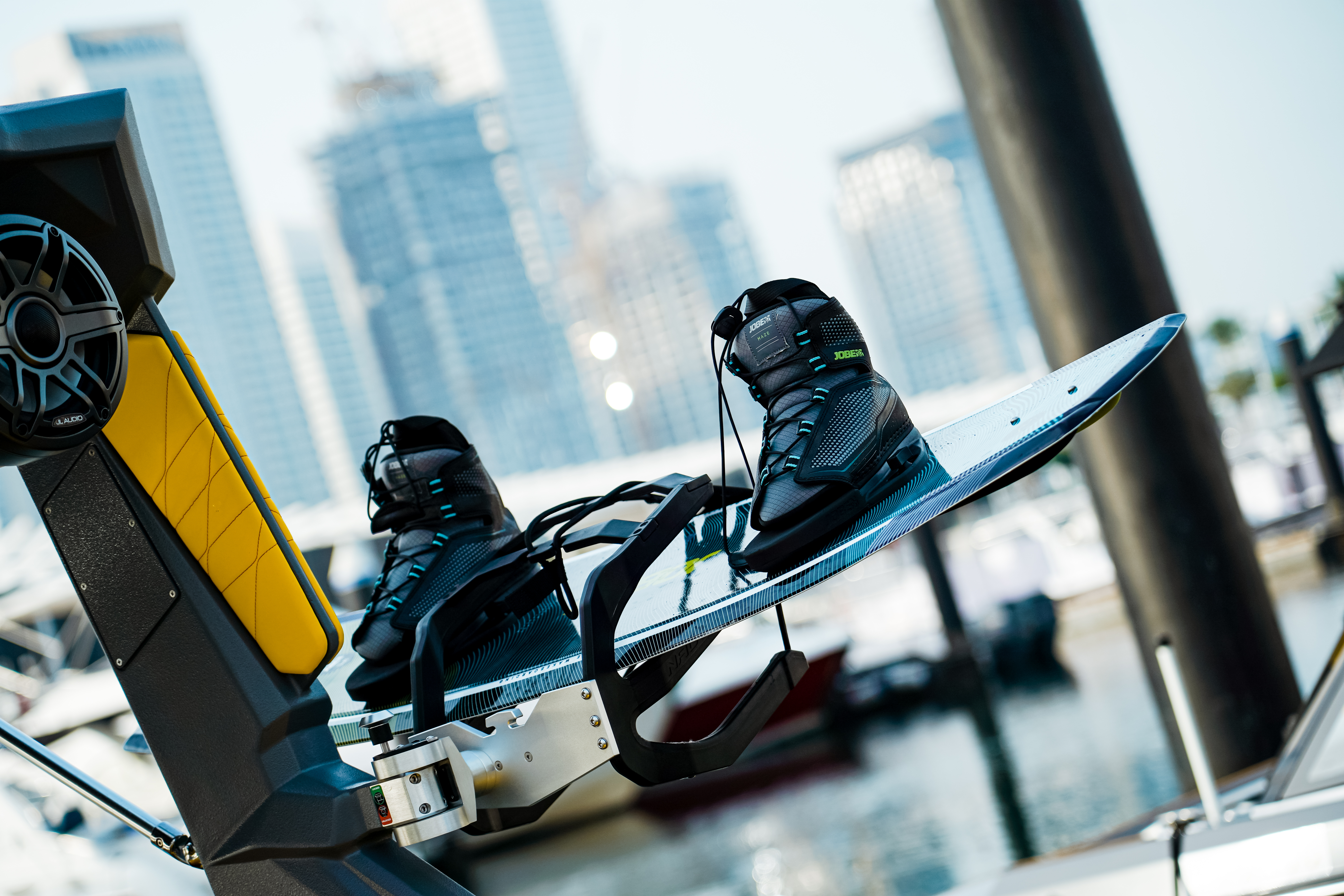 Wake session at Dubai Marina